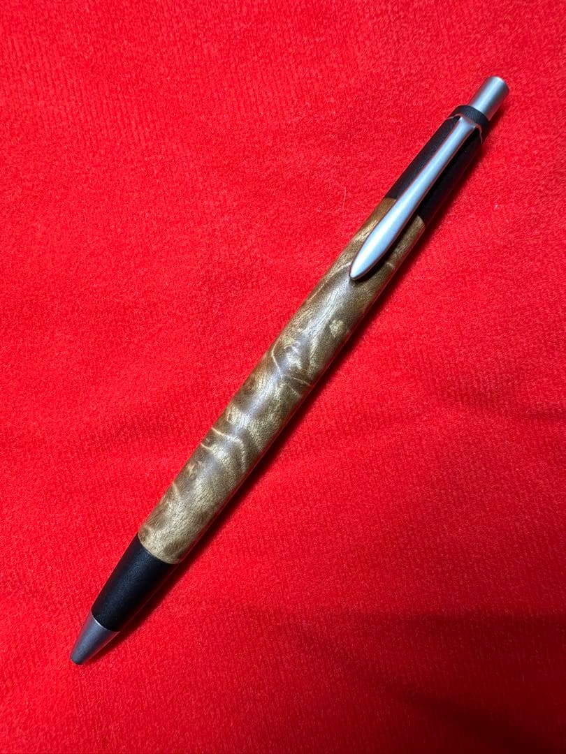 USED 野原工芸 バーズアイメイプル（鳥眼杢） 新型シャープペンシル