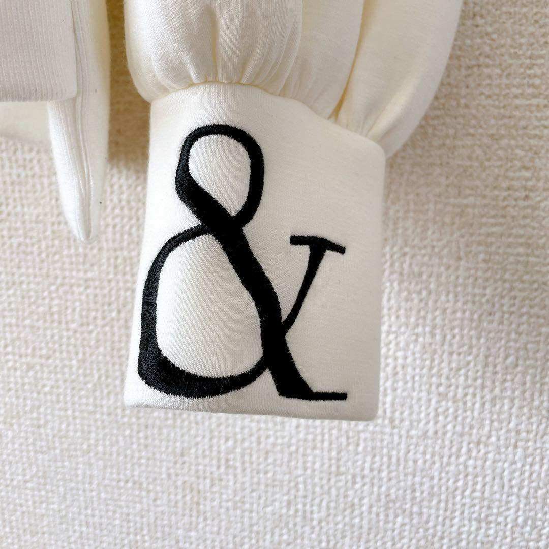 ANDREA & Co. スウェット 定6.9万☆andrea ya'aqov 綿麻スウェット