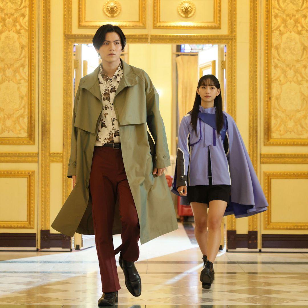 ラスト1点]仮面ライダーギーツ浮世英寿ガッチャ冬映画着用衣装コートM