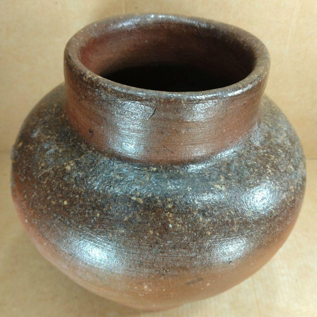 越前花入裏千家十六代 坐忘斎 書付箱 古越前(推定