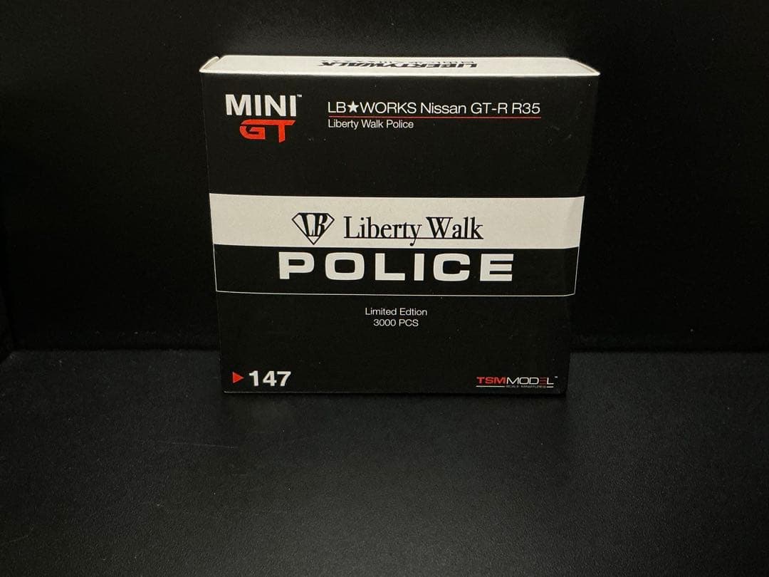 【 限定 / レア 】MINI GT LB Nissan GTR Police