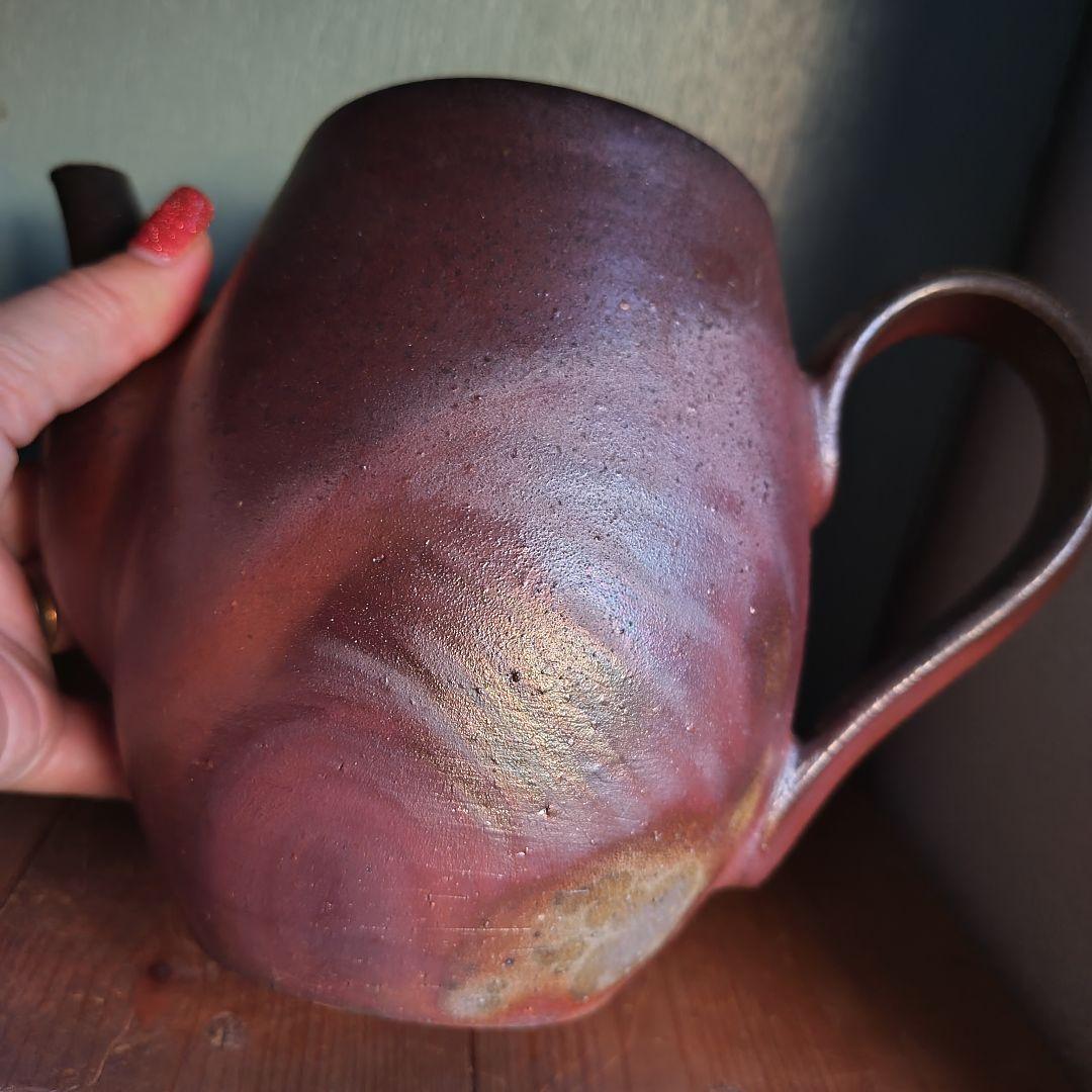 備前焼 急須 後楽窯 堀川南山 ティーポット 茶道具 茶器 岡山伝統工芸