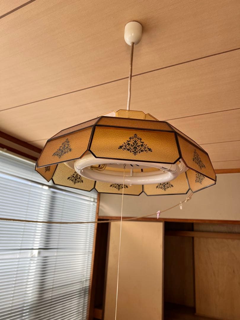 National 松下電工 昭和レトロ 希少 電気 照明 吊り下げ ライト・照明