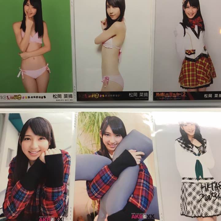 HKT48 松岡菜摘 生写真 画像4枚