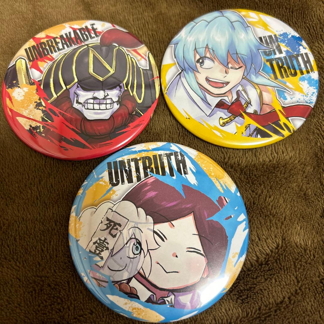 アンデッドアンラック アンデラ コレクション缶バッジ 一心 シェン