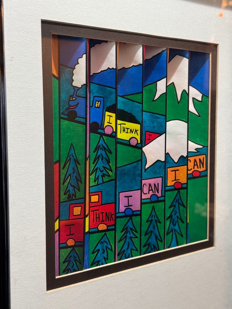 3D アートリトグラフ 「I THINK I CAN」 限定124/180 CAN THINK