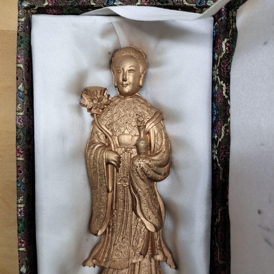 中国古墨 徽歙曹素功堯千氏監製 人形墨 - メルカリ