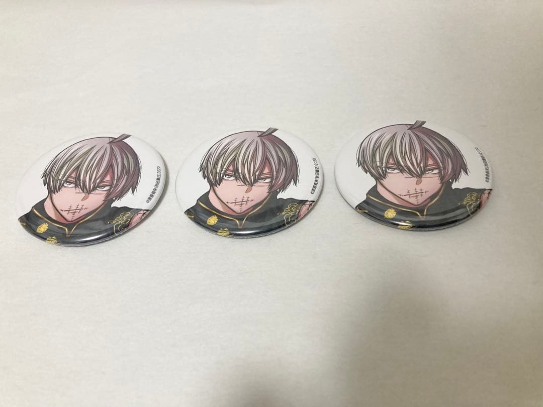 桃源暗鬼 C107 コミケ アフコミ 缶バッジ 皇后崎 迅 3個セット - メルカリ