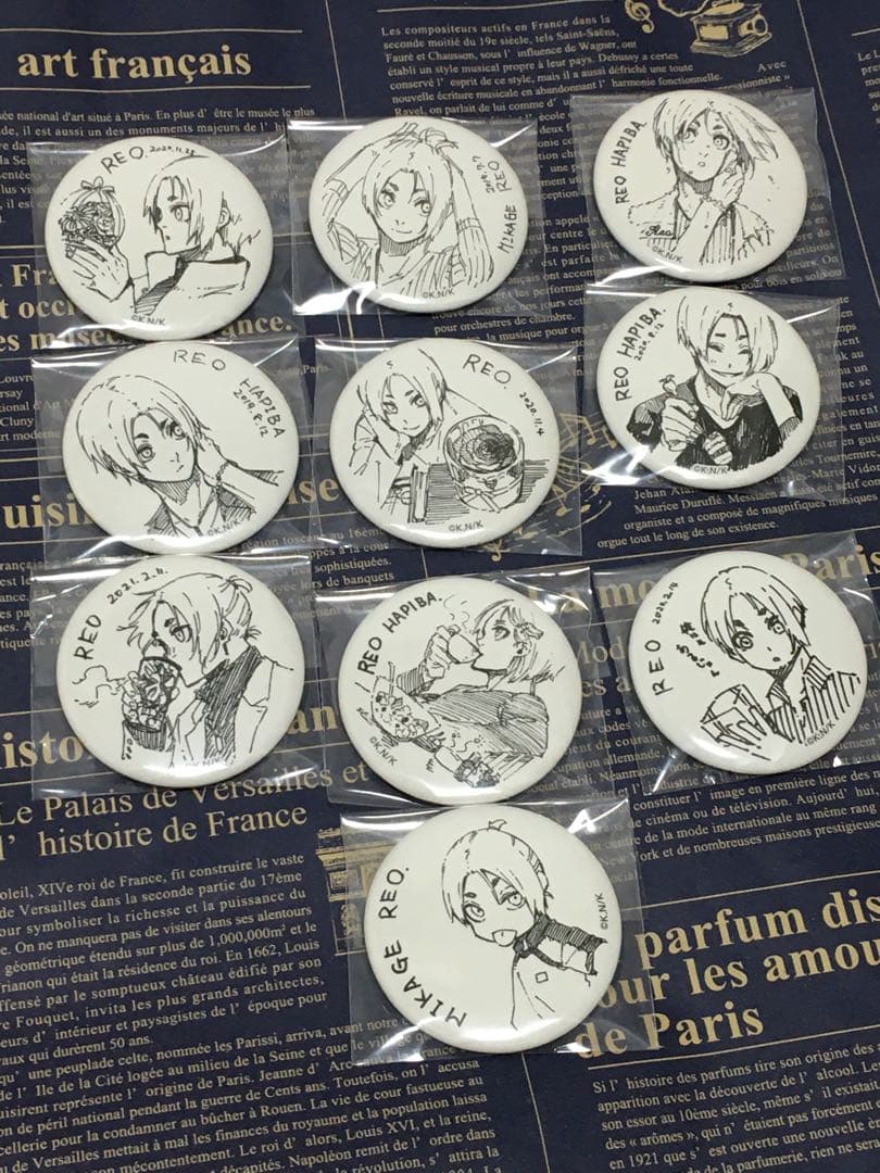 ブルーロック 当たり付き缶バッジ 販売済み 玲王 ブルーロック 当たり