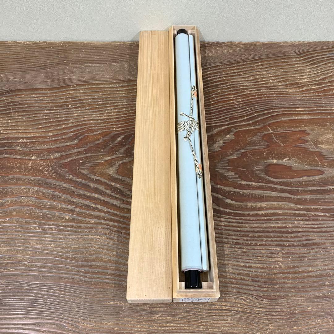 美品 掛け軸 黄梅院 小林太玄作 貝合雛画賛「桃花万家宴」共箱 茶道具 ひな祭り