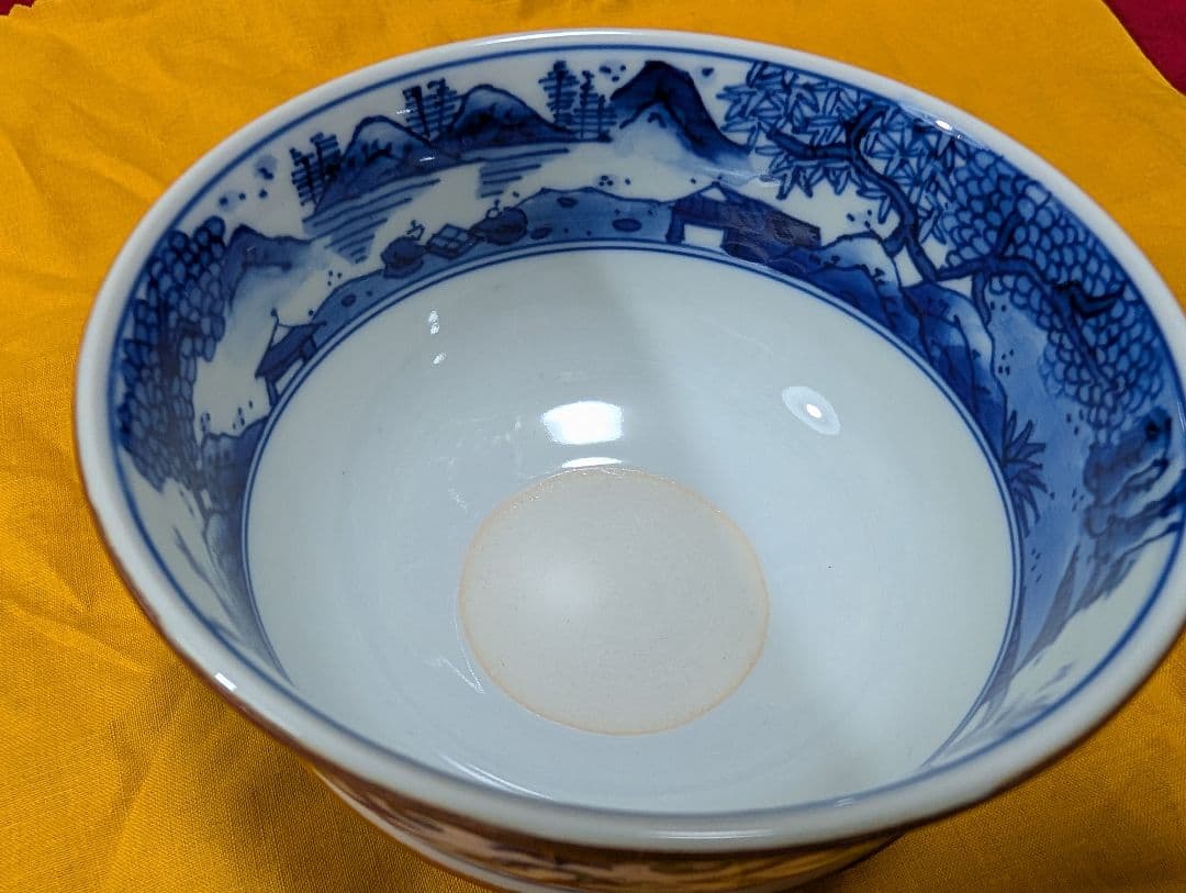 y052 真葛 作 虫明焼 分釉茶碗 合わせ箱 掛分茶碗 抹茶碗 茶道具 2025