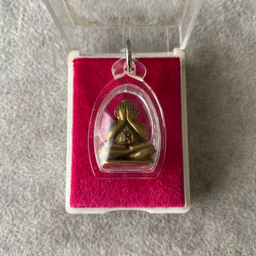 配送 プラクルアン プラピッター LPペン師 超レア品 バーンプラ寺院