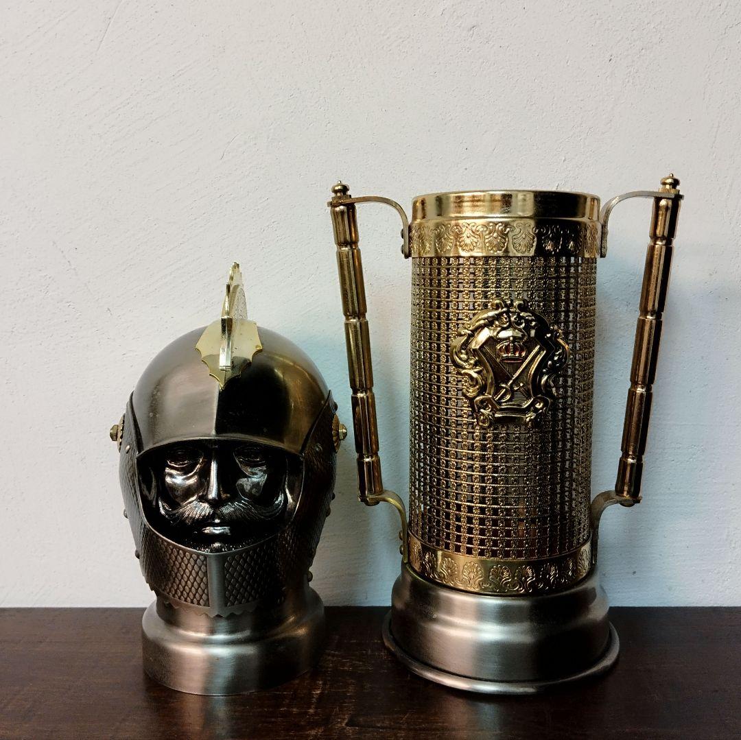 NIKKA WHISKY】ウイスキー 西洋甲冑 騎士 ボトルケース ウイスキー