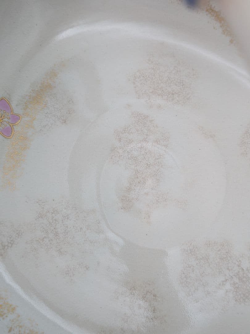 宮本翠浩 京焼 桃の絵手鉢 共箱合布 清水焼 食器