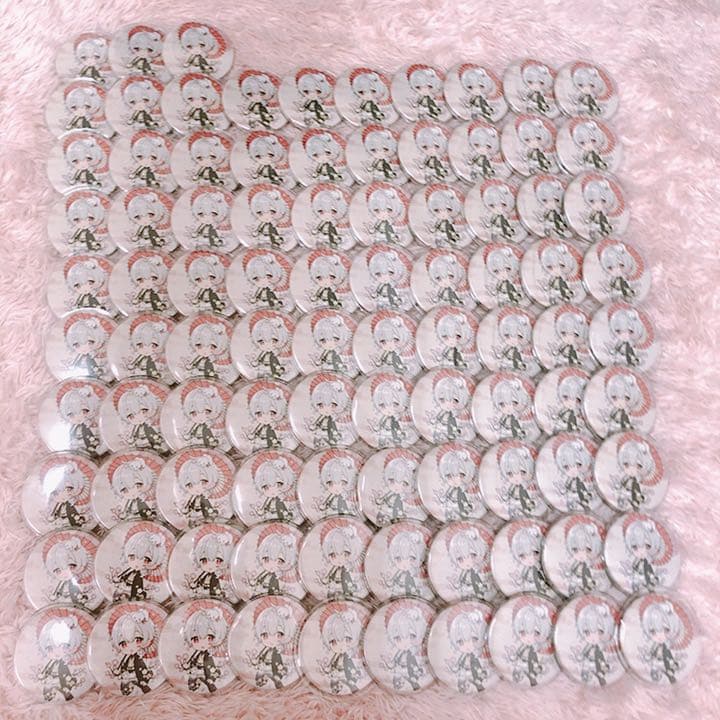 まふまふ 缶バッジ 傘 まふまふ 和傘 缶バッジAtR 雨乞いの