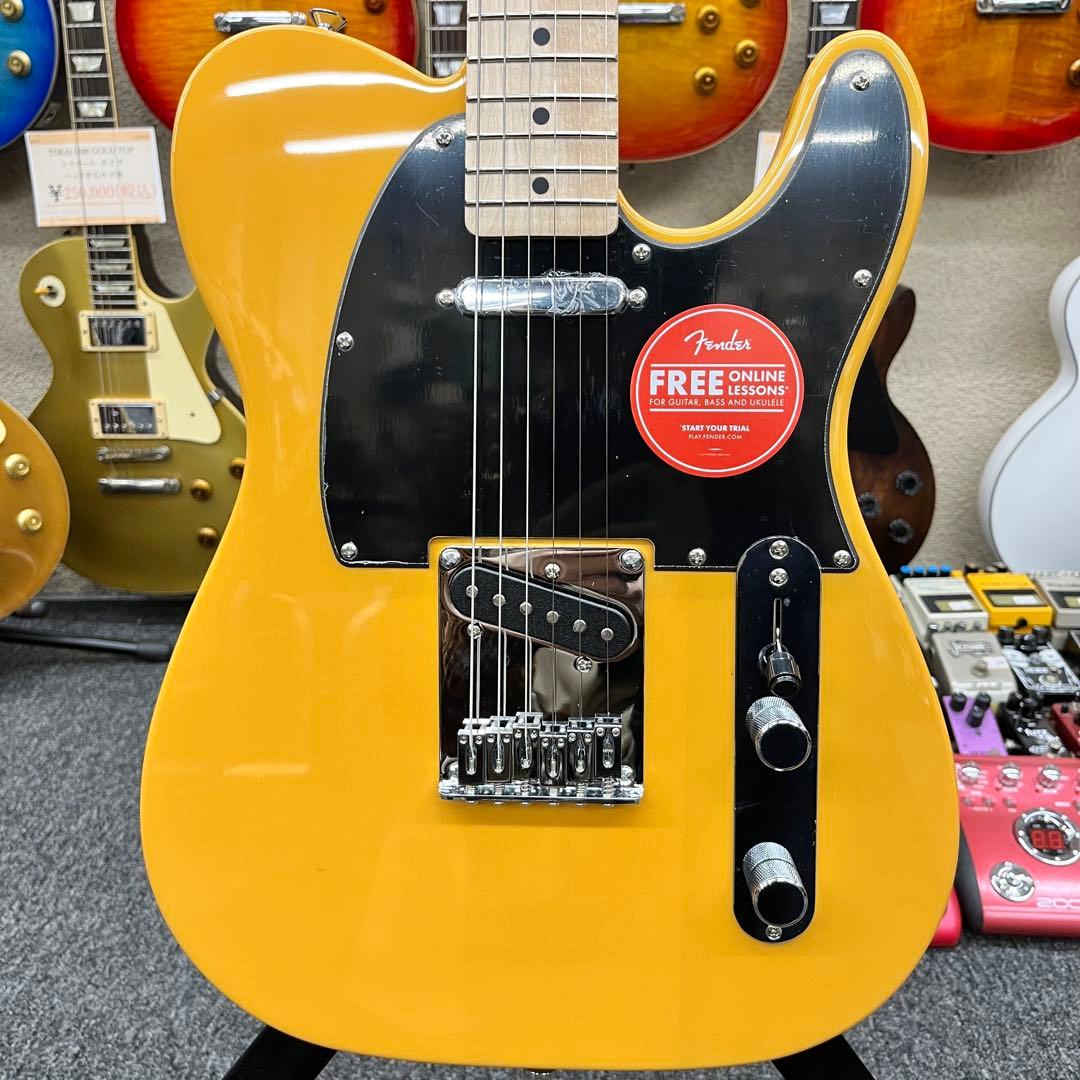 【11397】【新品】 Squier by Fender バタースコッチブロンド SquierAffinity Series Telecaster -Butterscotch Blonde / Maple