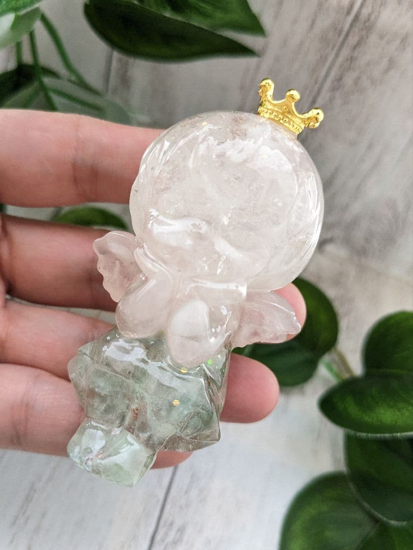 【七星ままさん】グリーンオーラクォーツ✕グリーンクォーツのオルゴ☆他５点