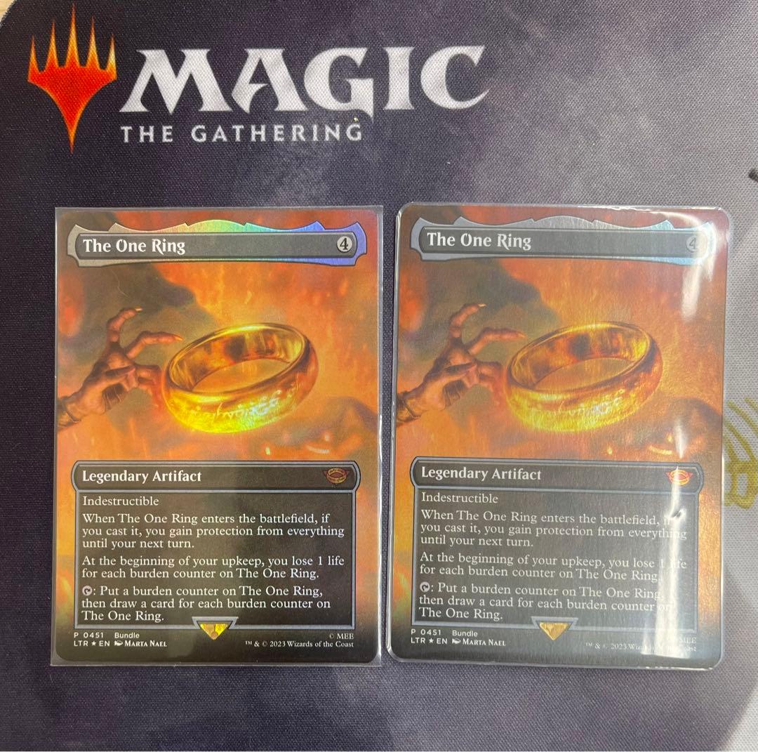 mtg 拡張foil 一つの指輪 2枚セット