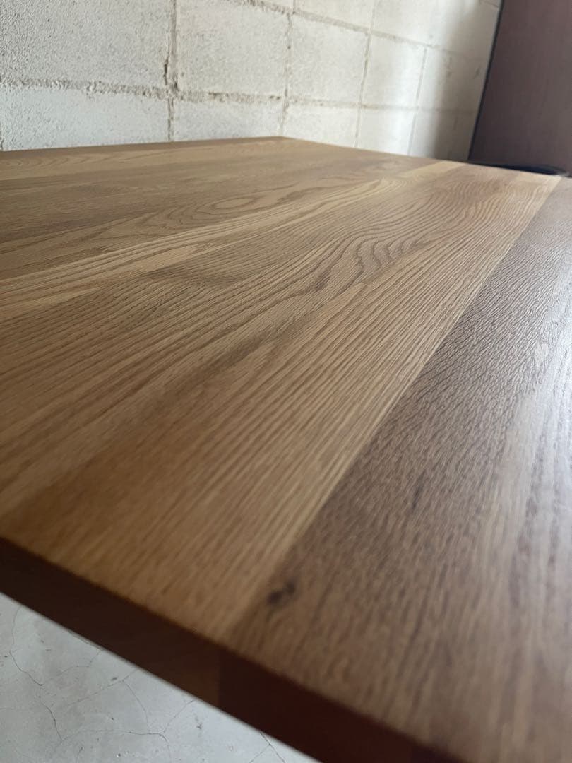 美品　MUJI 無印良品　ダイニングテーブル　オーク無垢材　北欧