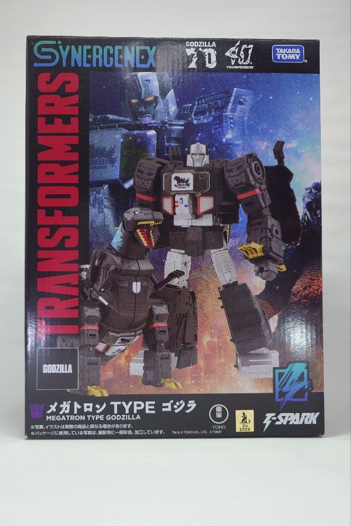 T-SPARK シナジネクス トランスフォーマー メガトロン TYPE ゴジラ