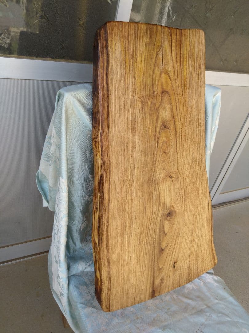 栗のベンチ用板 りゅう様専用❕栗の耳付き天板厚