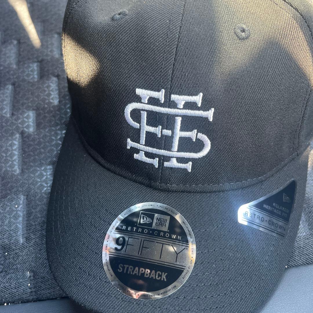 SEE SEE × NEW ERA 950 ネイビーキャップ SEE SEE×NEW ERA SEESEE NEW