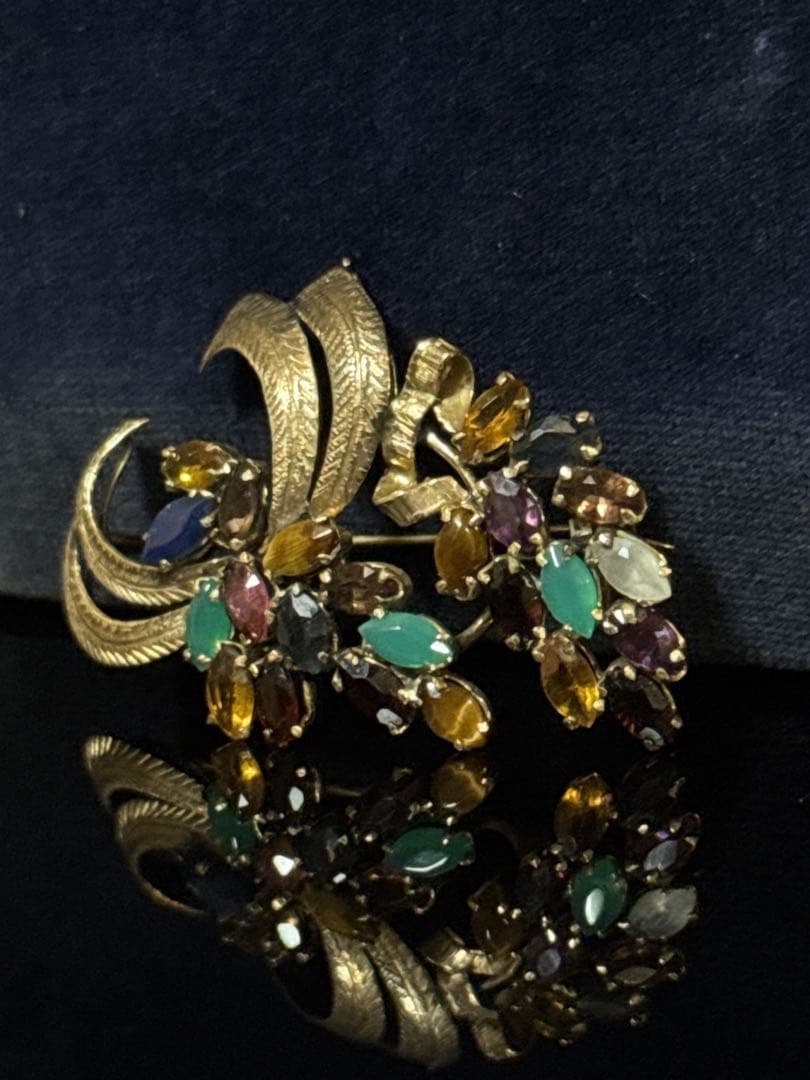 美品激レアVivienneWestwood オーブ/リボンブローチ ◇Vivienne