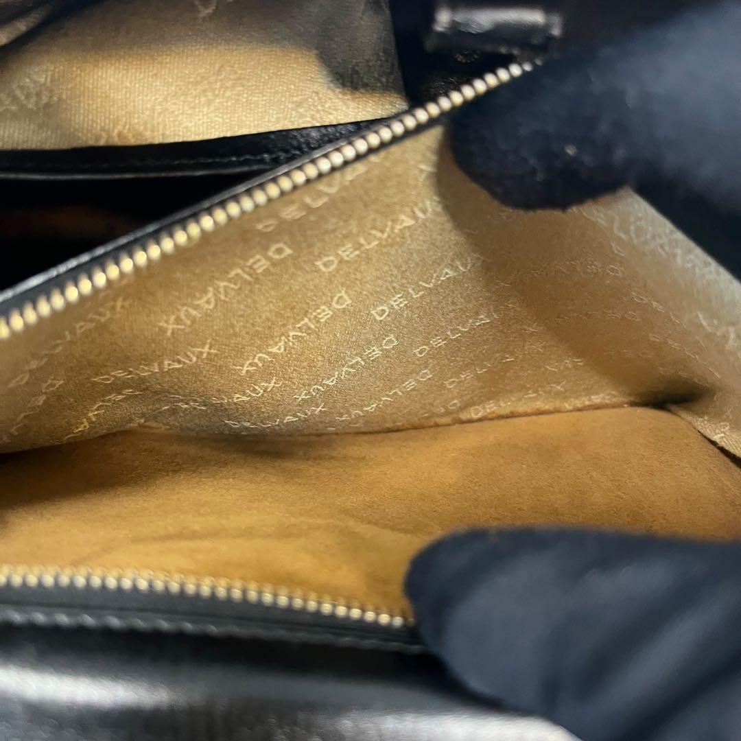 デルヴォー ブリヨン レザー ハンドバッグ トートバッグ トップハンドル レザー