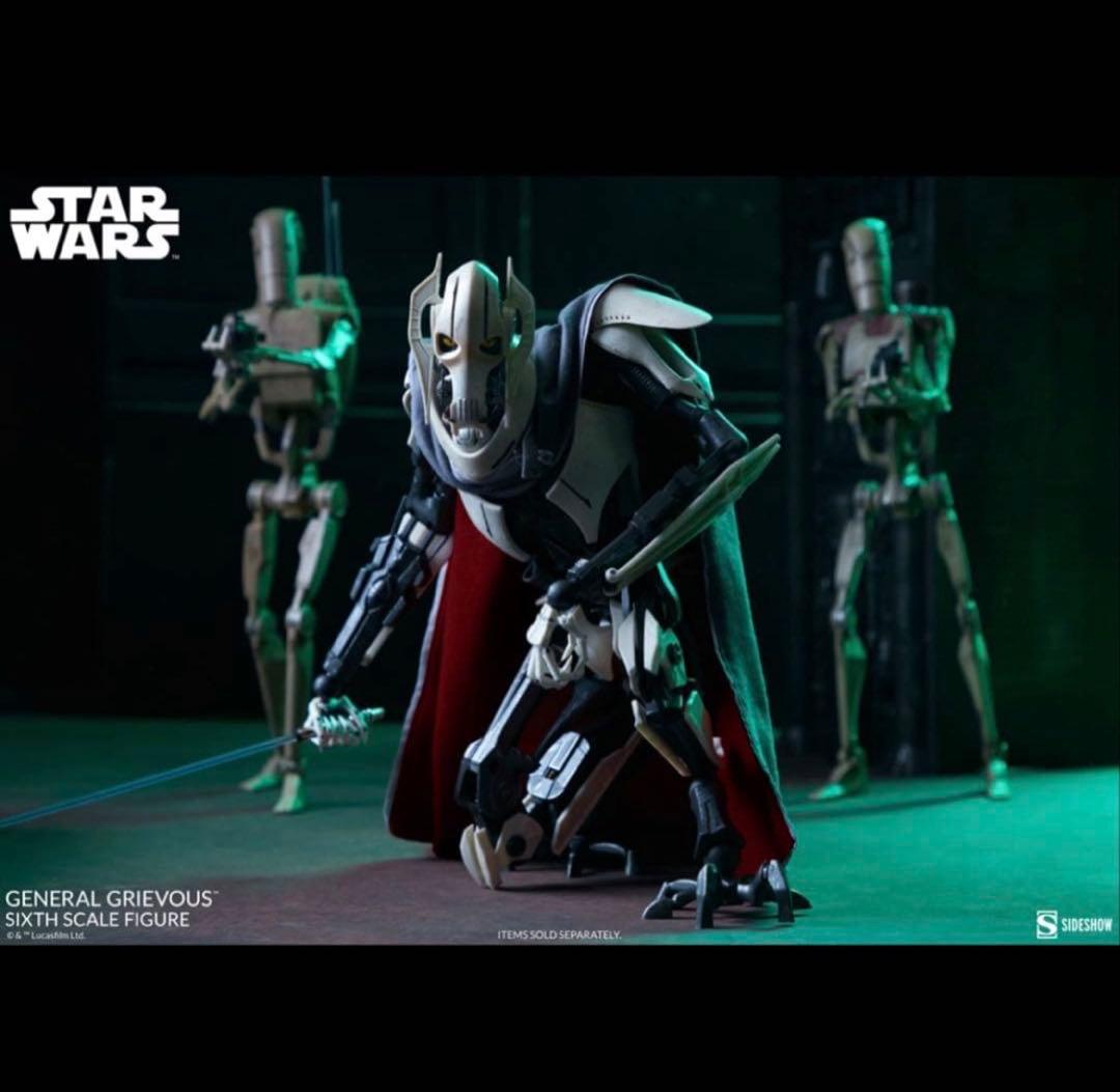 スター・ウォーズ グリーヴァス将軍（バージョン２） １／６スケールフィギュア