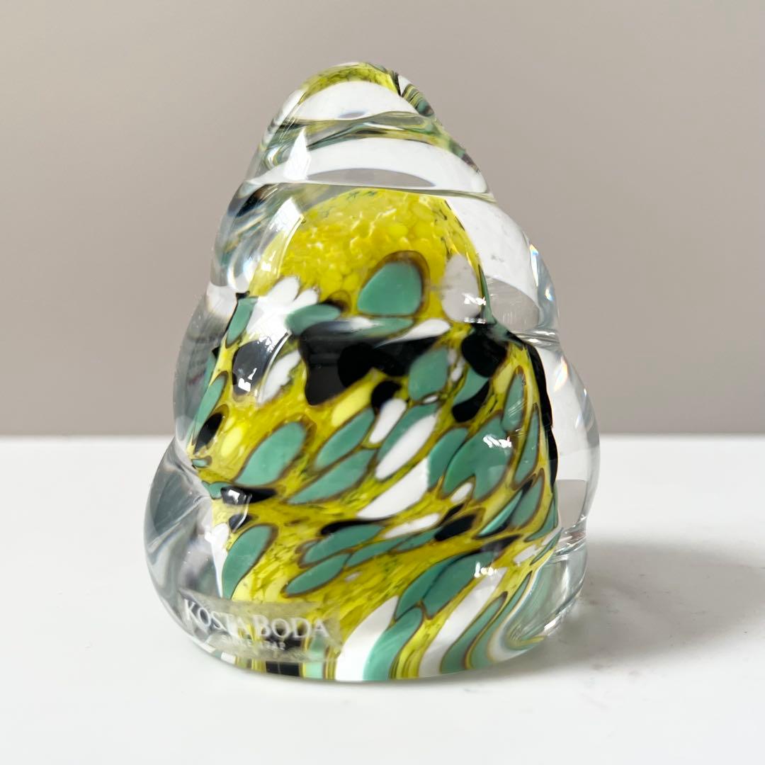 KOSTA BODA コスタボダ ガラス オブジェ ペーパーウェイト 置物