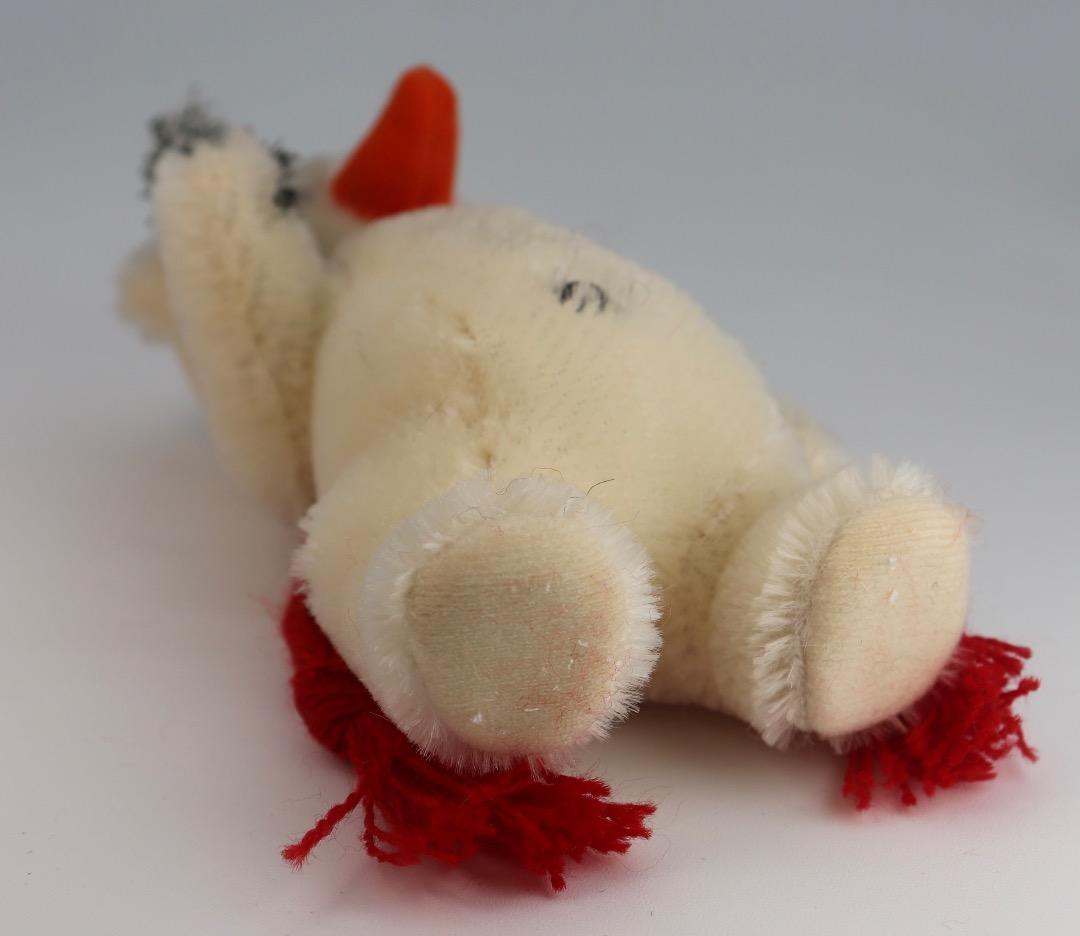 Steiff 1999 CHRISTMAS-TREE SNOWMAN WHITE