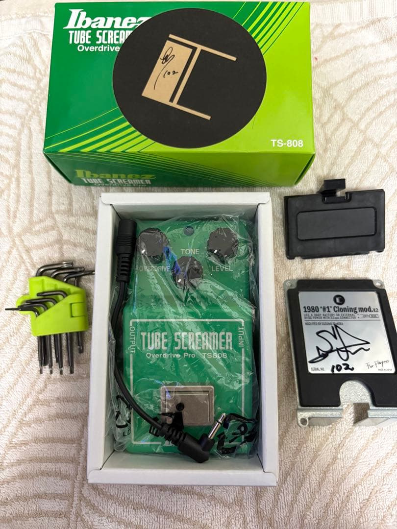 チューブスクリーマー　カルト1980#1Cloningmod v2 値下げ中