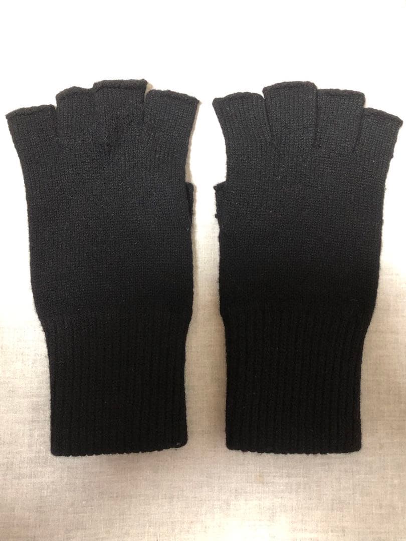 早い者勝ち名作ナンバーナイン カート期 フィンガーカットグローブ 黒 指抜き手袋 早い者勝ち名作ナンバーナイン カート期 フィンガーカットグローブ 黒