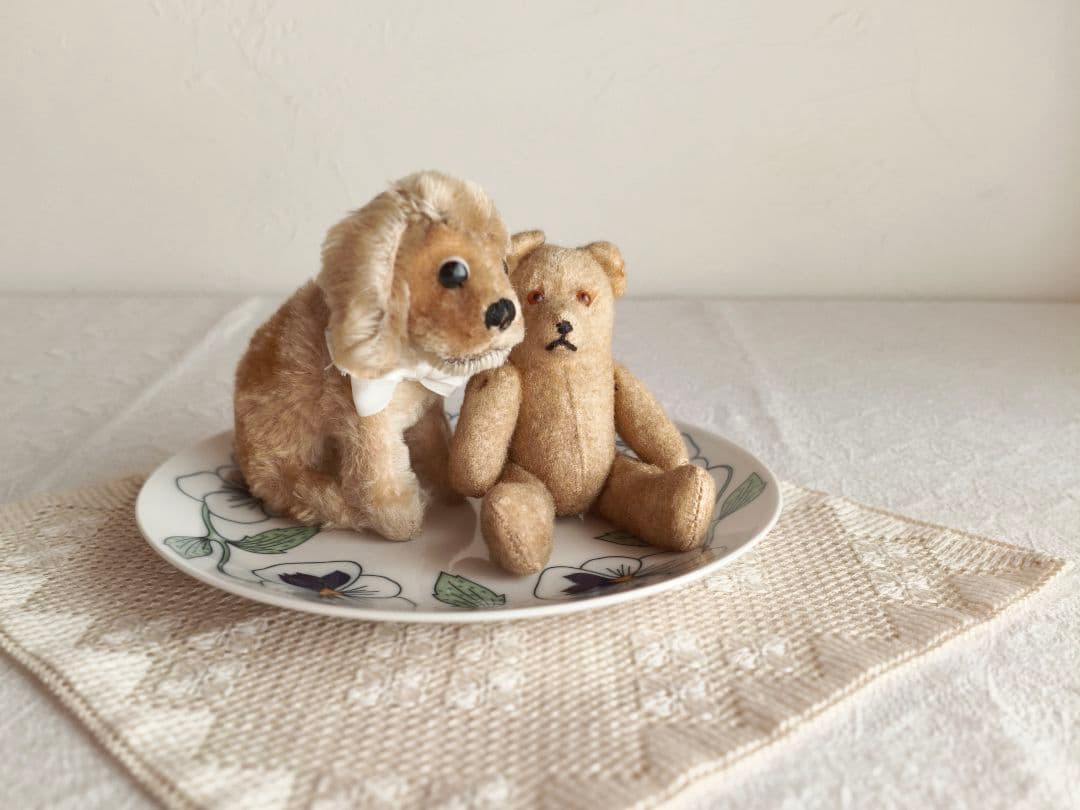 * vintage dogl ❀ きょとんとしたお顔が 可愛い ワンちゃん