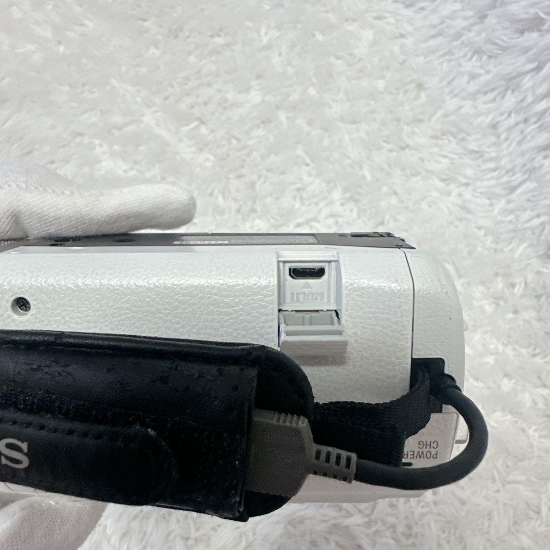 SONY HDR-CX535 バッテリー×3 バッテリーチャージャー　白