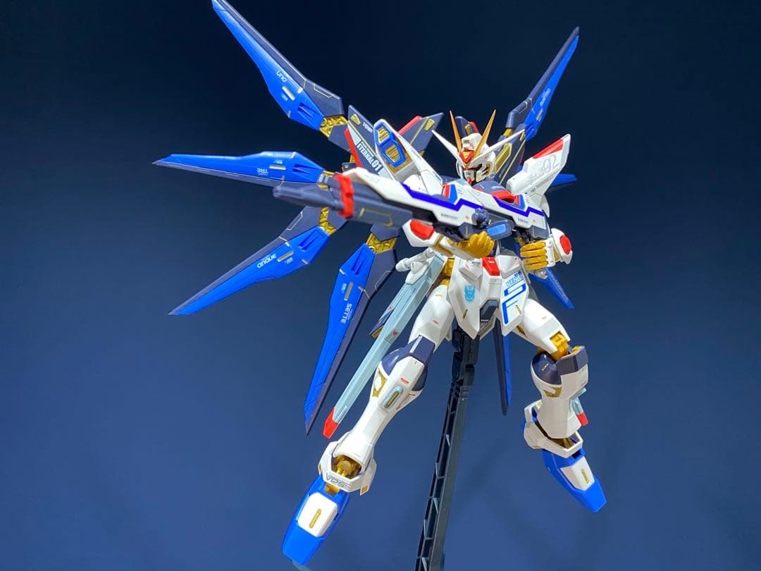 MG ストライクフリーダムガンダム、弍式風、マイティーストライク換装