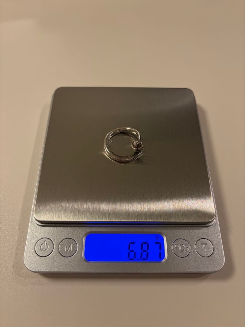 CHROME HEARTS クロムハーツ ネイル クロスボールリング US8