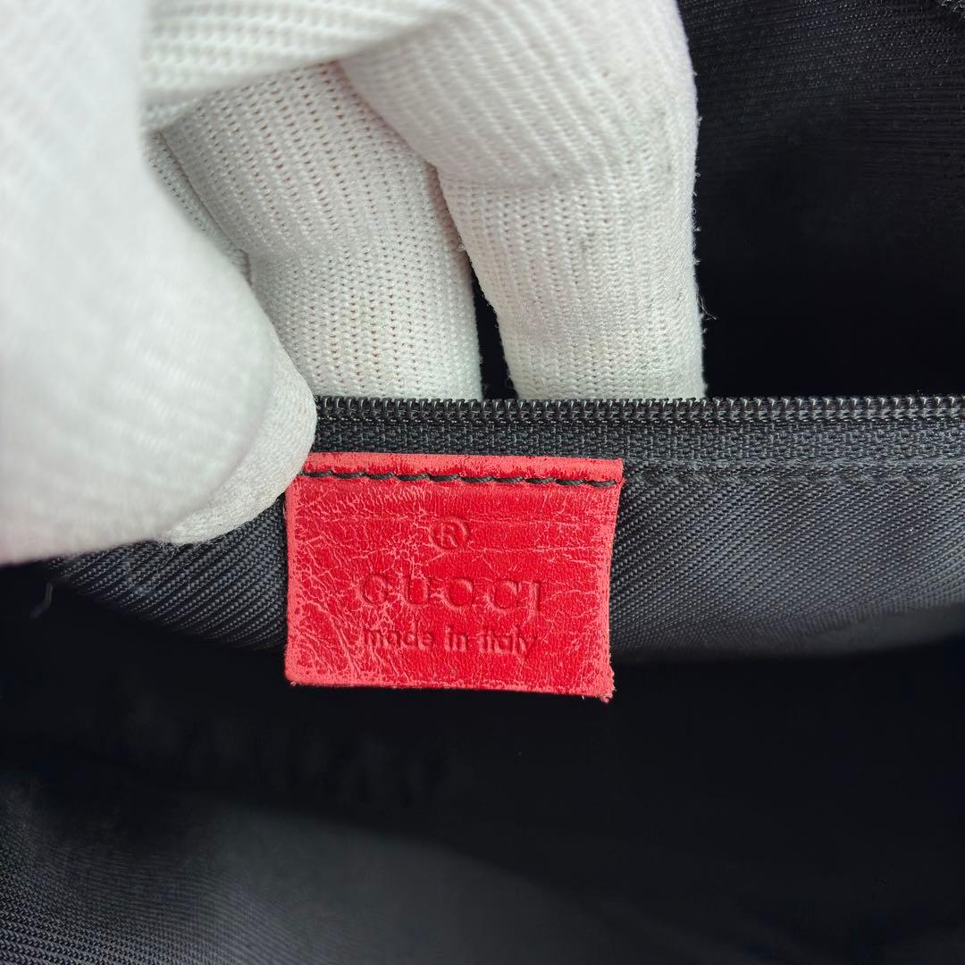 美品　GUCCI　グッチ　GGキャンバス　トートバッグ　ワンショルダー