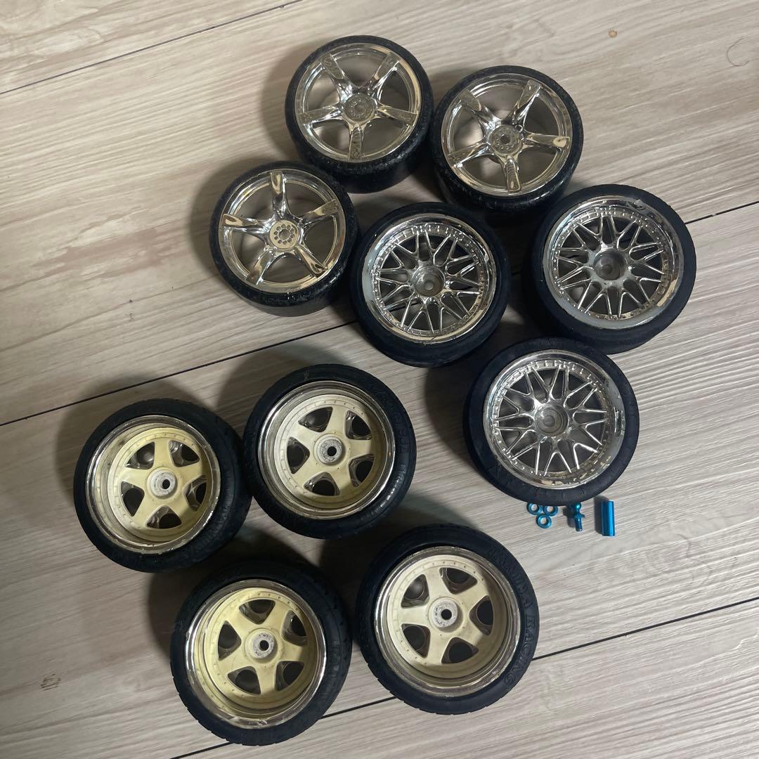 タミヤTT01カスタムパーツあり