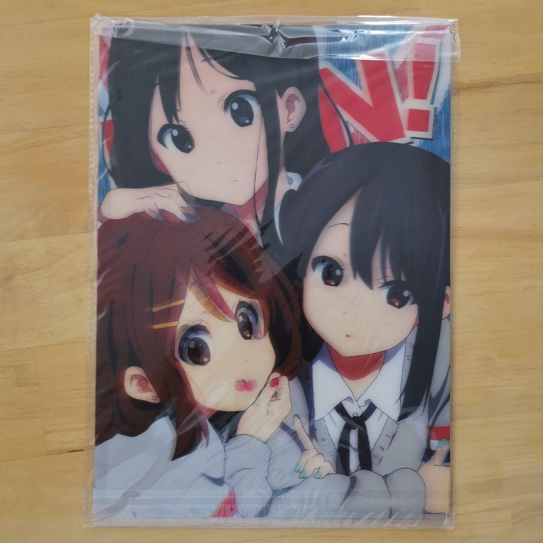 けいおん A4サイズ3Dクリアファイル 4枚組