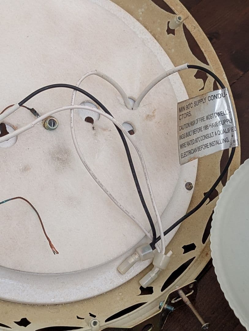 フランス ヴィンテージ 形 レリーフガラス シーリングライト 照明