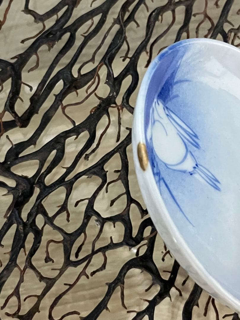 骨董　古伊万里　古瀬戸　大聖寺伊万里　印判手　青磁　豆皿５種　バラ売り不可