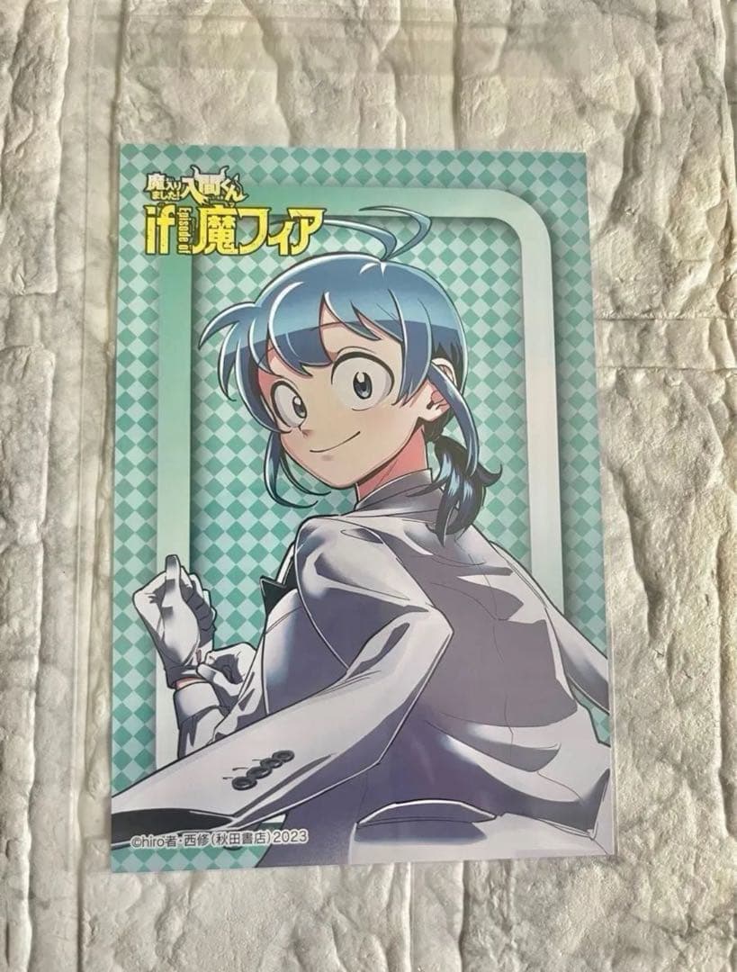 魔入りました！入間くん・if魔フィア】缶バッジ・ポストカードC104・105