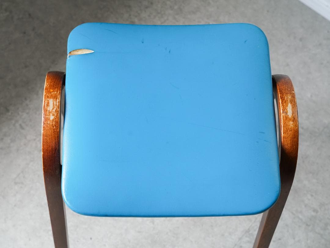 \"剣持勇\" 秋田木工 vintage スタッキングチェア スツール 2脚 古家具