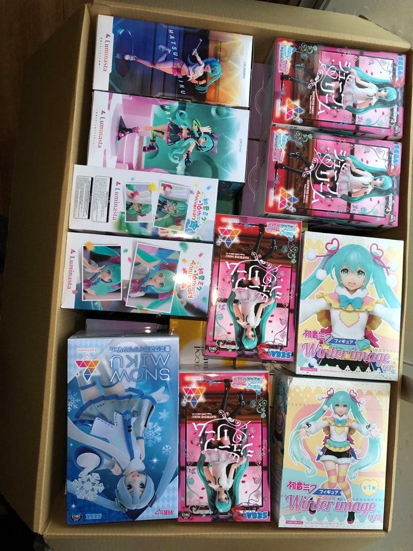 初音ミク　フィギュア　バニー　トロピカル　抹茶　アリス　アラビアン　50個