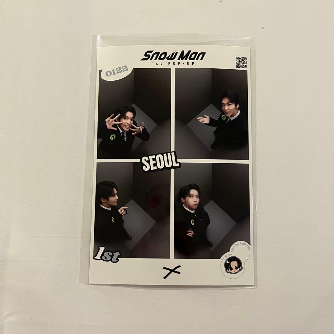 snowman popup 韓国限定 プリクラ 目黒蓮 ポップアップ ゲーム