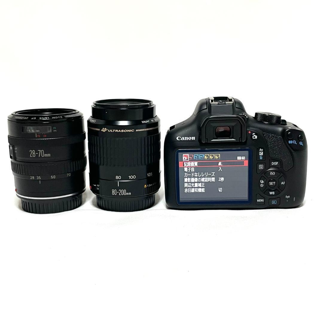 ✨初心者向け Canon EOS Kiss X80 望遠USMセット すぐ使える