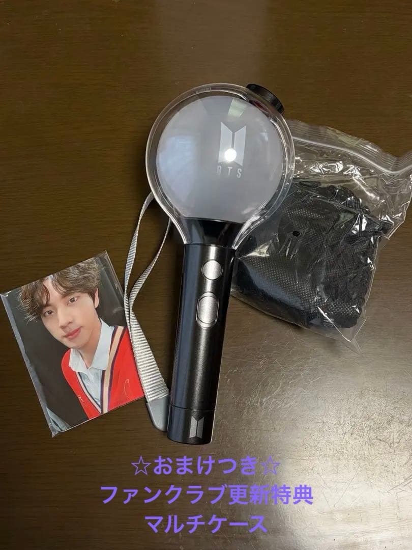 BTS ペンライト ver.4 フォトカード付き - メルカリ