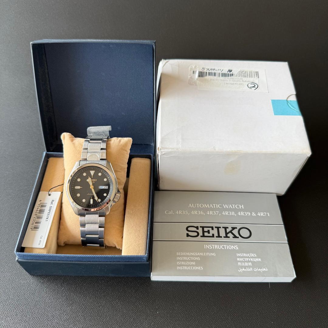 SEIKO 5SPORTS SRPE57K1 自動巻き時計