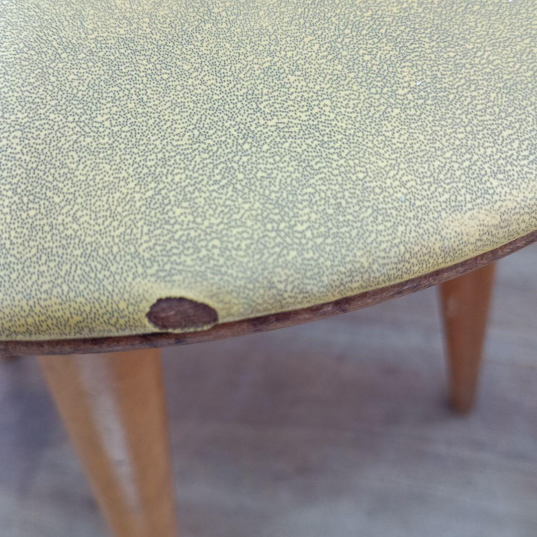 N*6様 4250)天童木工のリングスツール 丸椅子　昭和レトロ